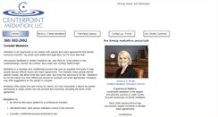 Desktop Screenshot of centerpointmediation.net